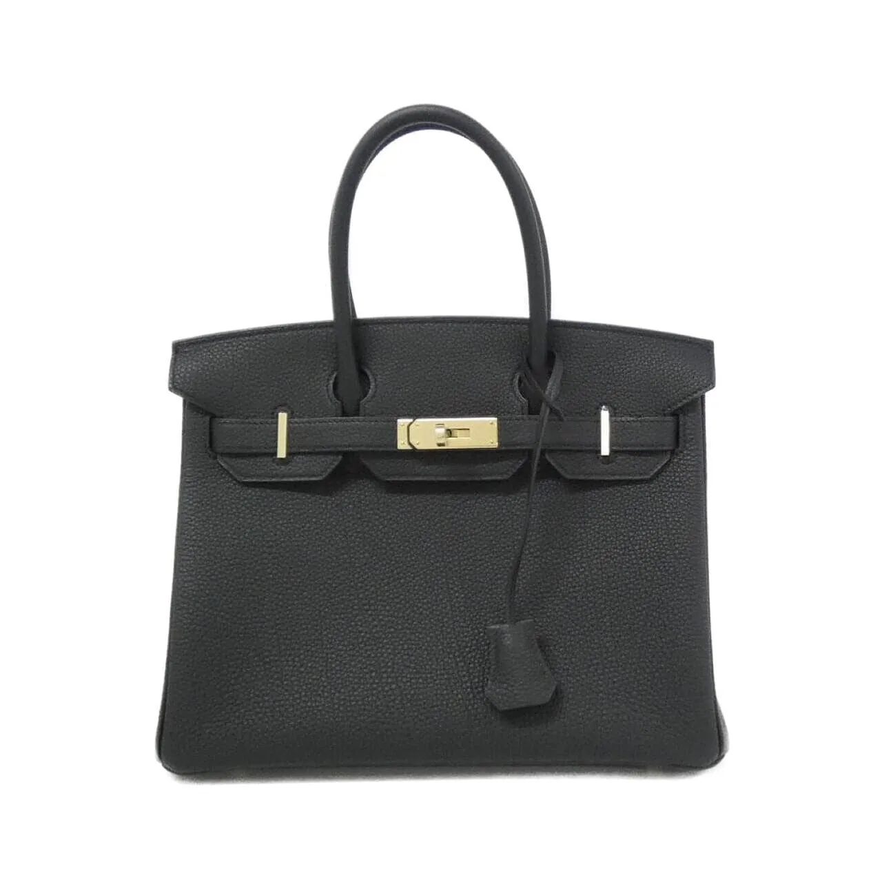 HERMES Birkin 044577CP Handbag Togo Black