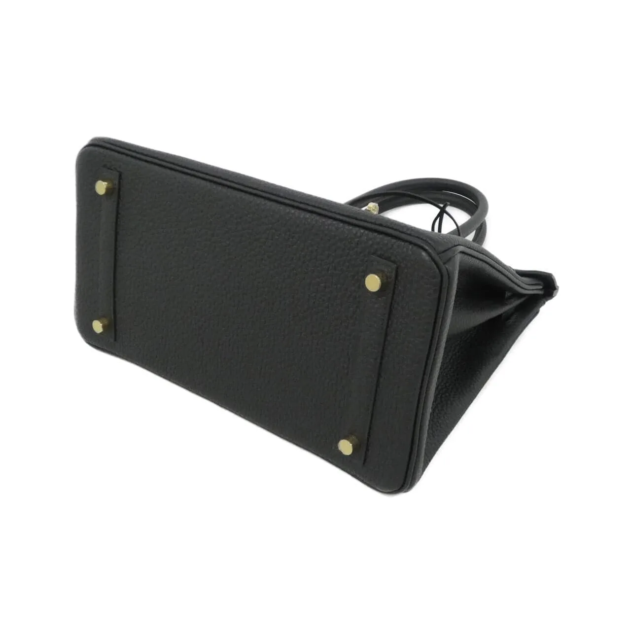 HERMES Birkin 044577CP Handbag Togo Black Togo Leather Unused - Thumbnail 3