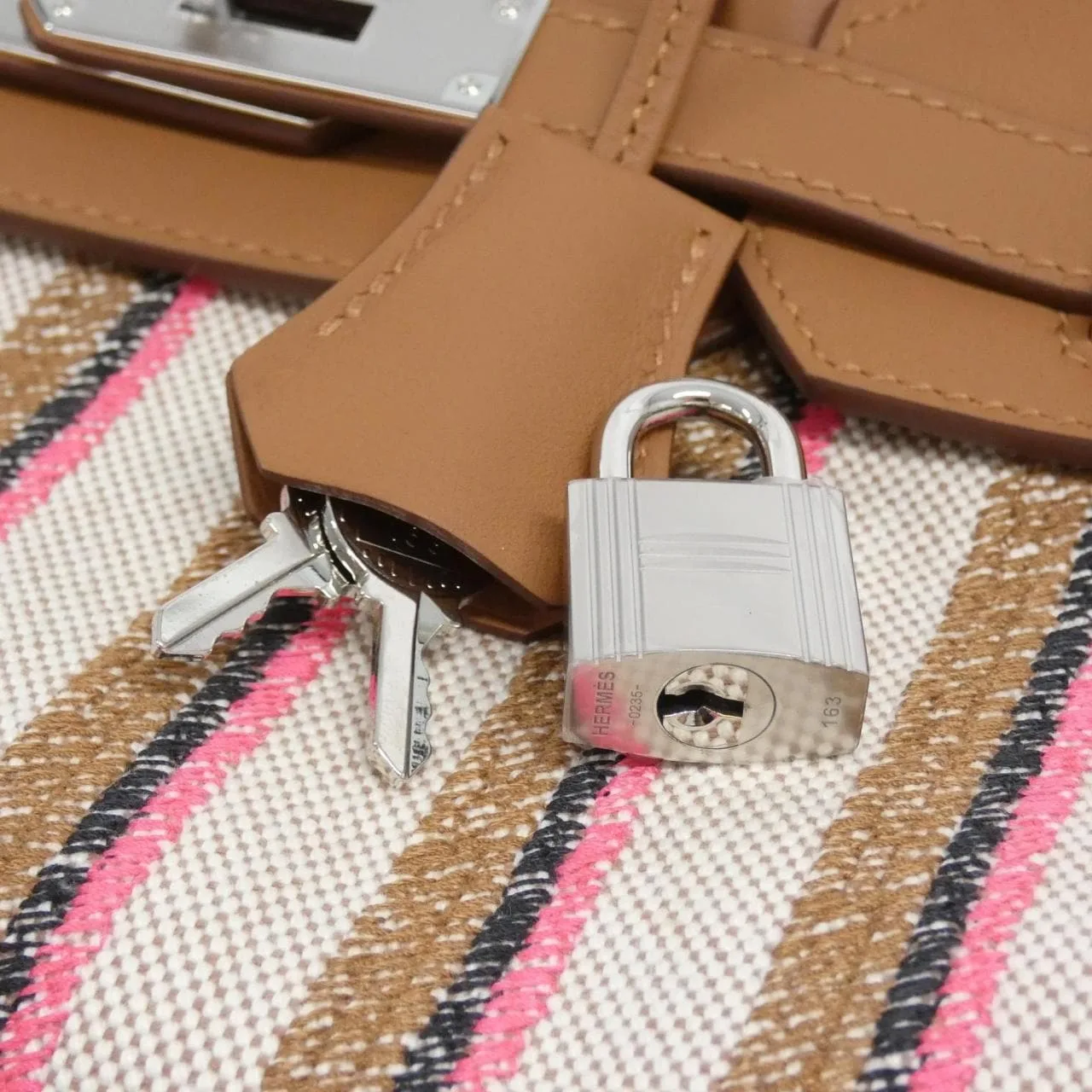 HERMES Birkin 085824CK Handbag Swift Swift 皮 未使用品 - 縮圖 4