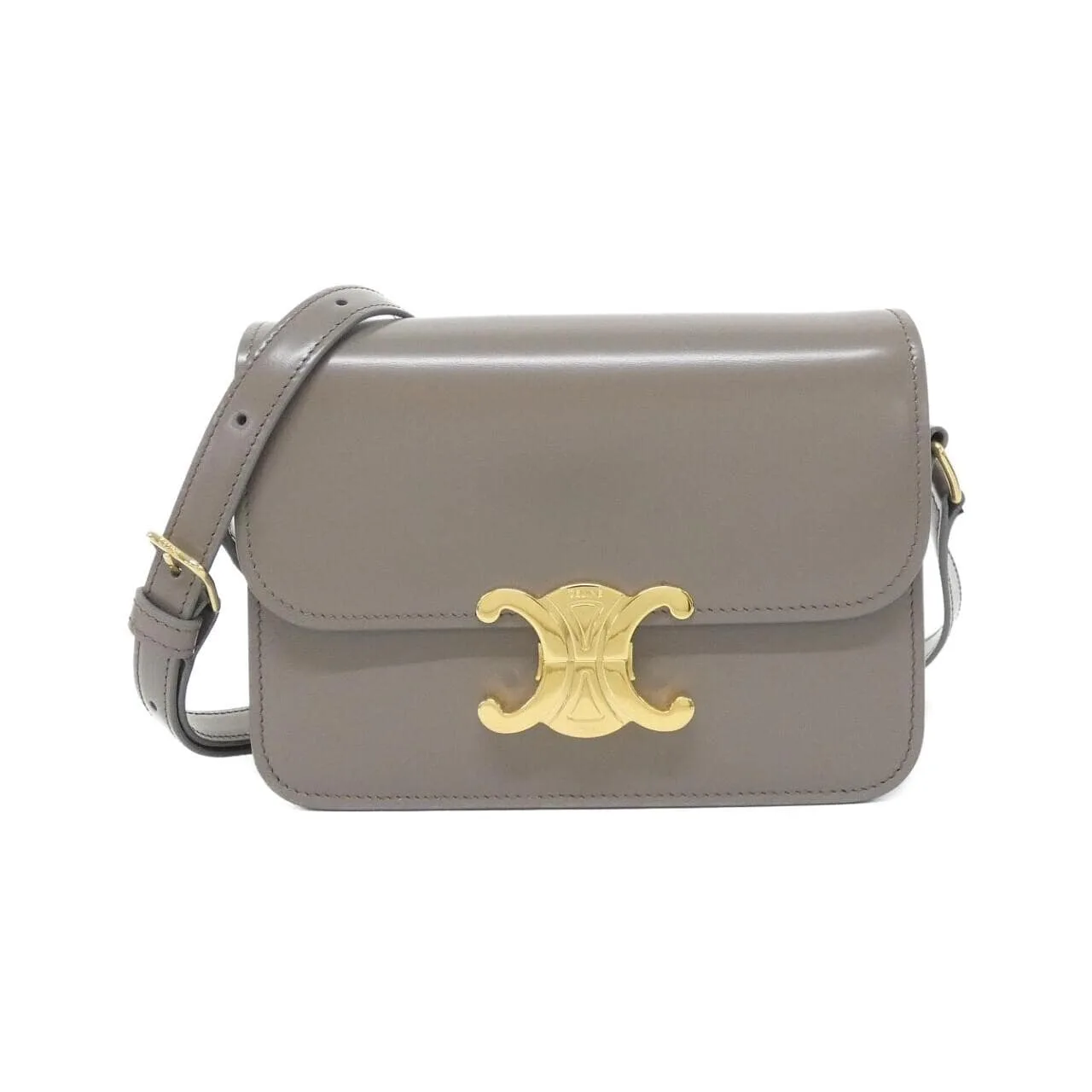 CELINE Triomphe 188423BF4 Shoulder Black