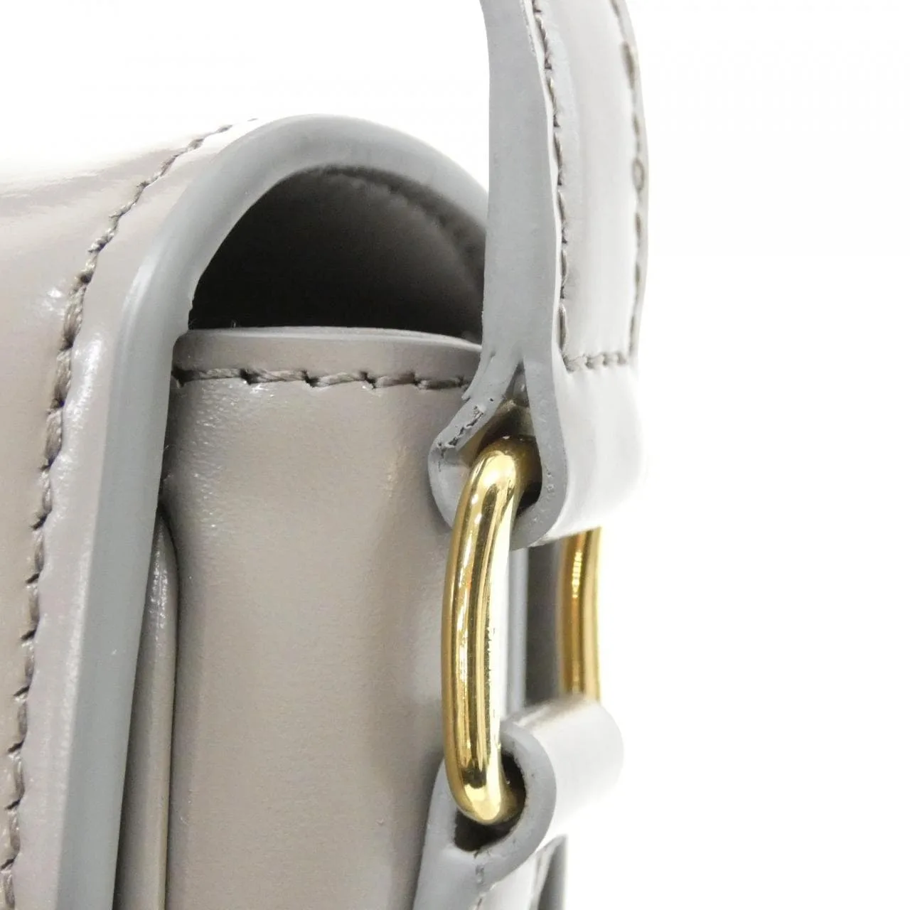 CELINE Triomphe 188423BF4 Shoulder 黑色 中古品A - 縮圖 6