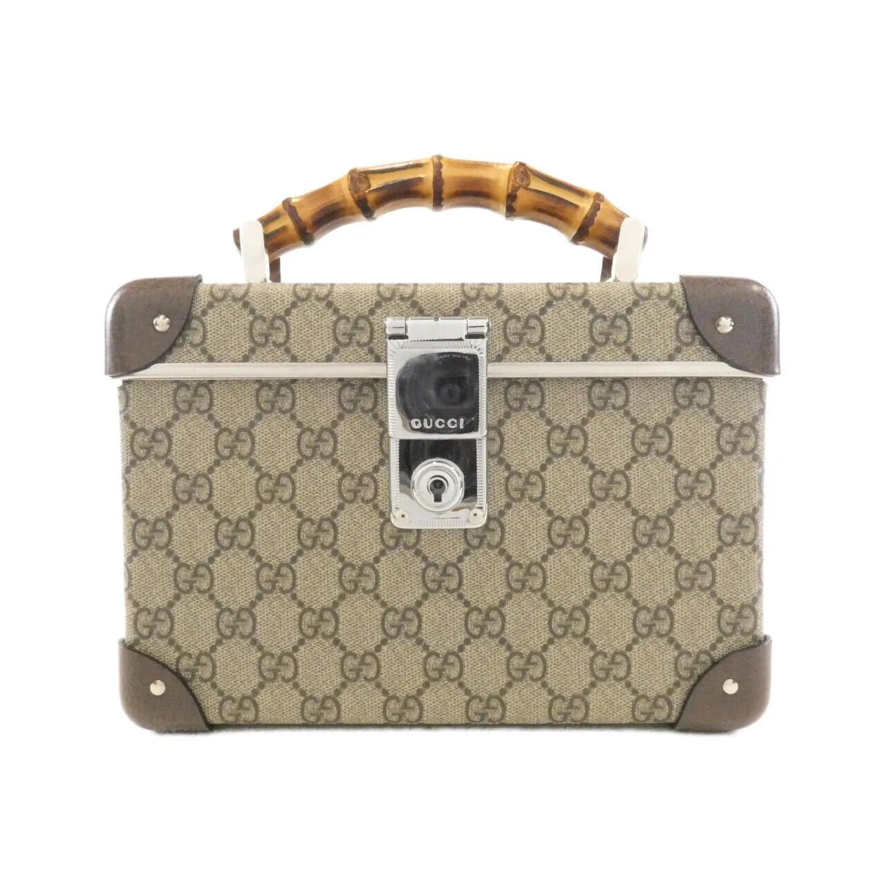 GUCCI 533623 9VEFW Handbag Canvas Black