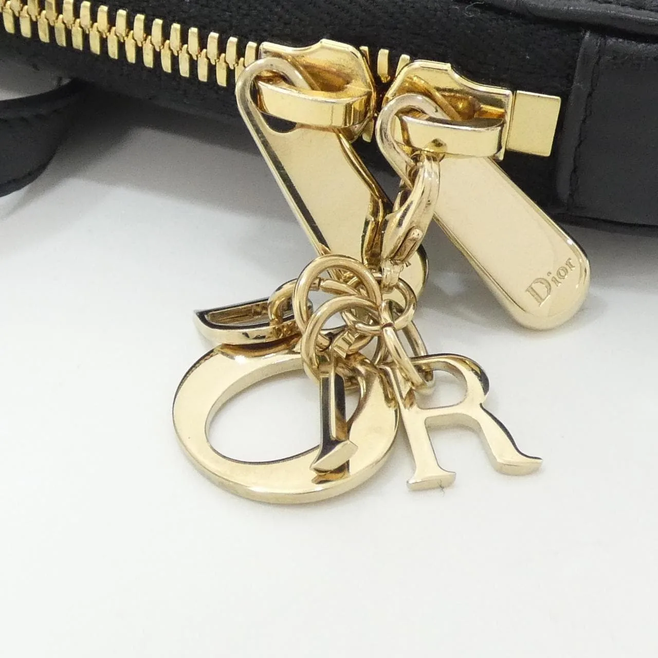 DIOR S0872ONMJ Wallet Lambskin Black Lambskin Rank A - Thumbnail 4