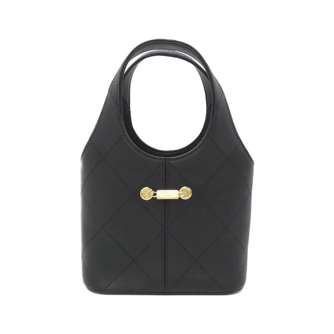 CHANEL AS6132 Handbag Black Rank A - Thumbnail 2