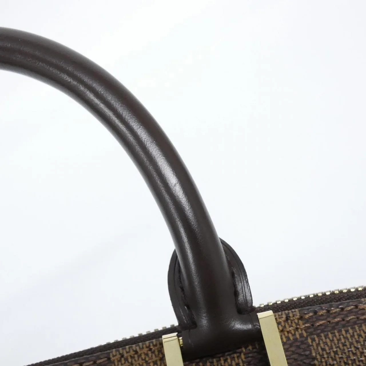 LOUIS VUITTON Alma N51131 Handbag Damier 黑色 Damier 中古品A - 縮圖 8