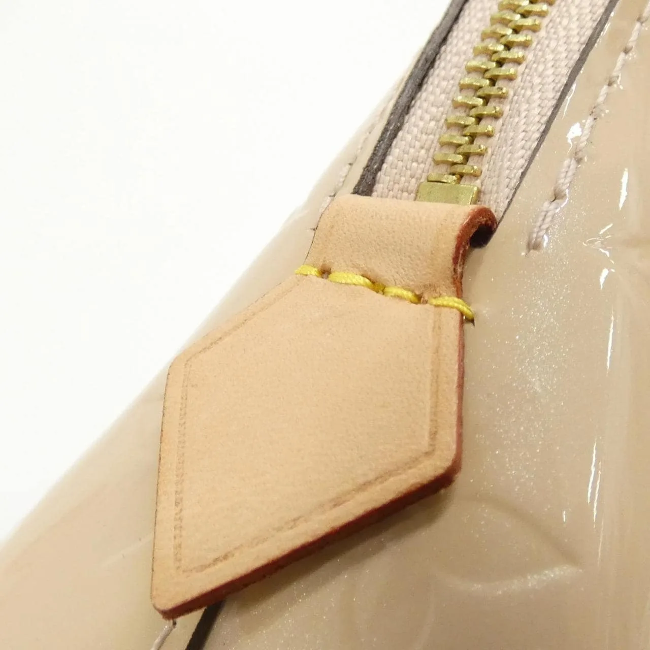 LOUIS VUITTON Pochette M90086 Pouch Vernis 黑色 Vernis 中古品A - 縮圖 3