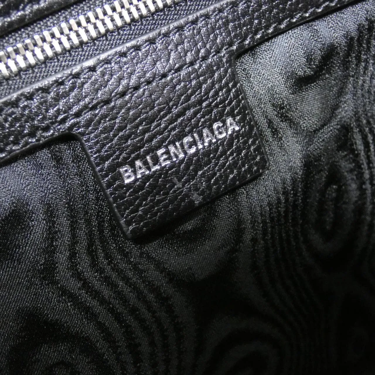 BALENCIAGA 680118 2103X Shoulder Canvas Black Canvas Rank A - Thumbnail 8
