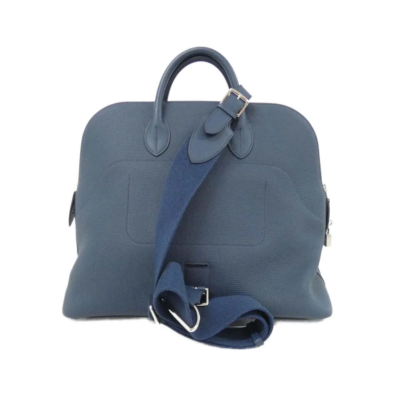 HERMES Bolide 085418CK Backpack Swift 藍色 Swift 皮 中古品A - 縮圖 2