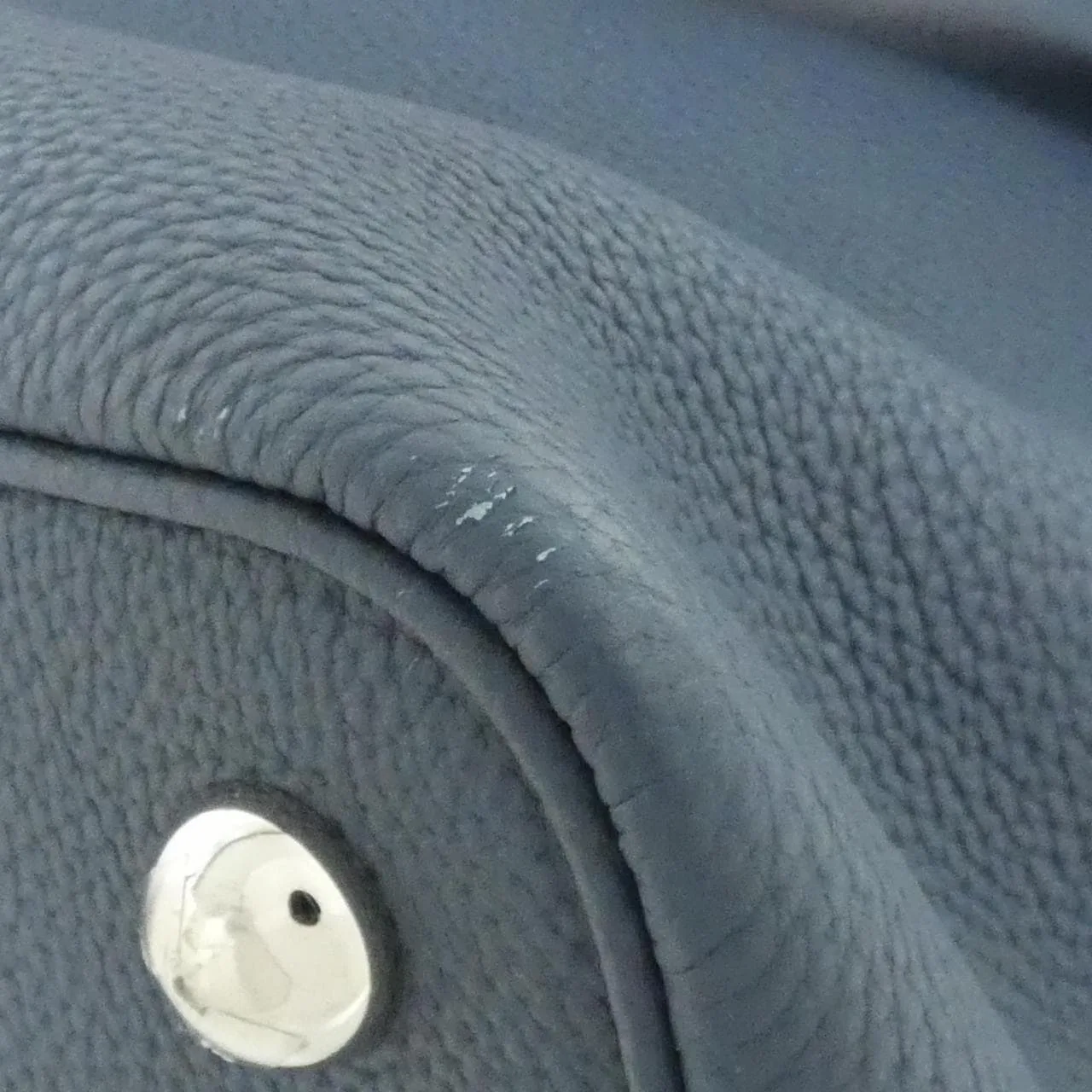 HERMES Bolide 085418CK Backpack Swift 藍色 Swift 皮 中古品A - 縮圖 3