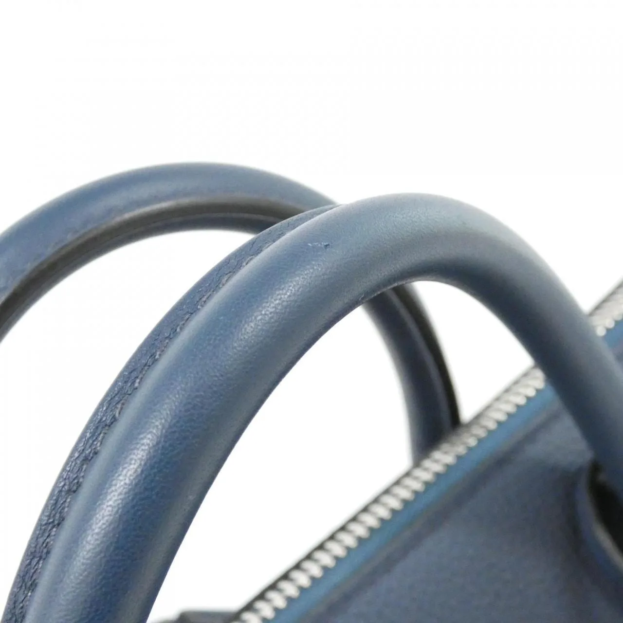 HERMES Bolide 085418CK Backpack Swift 藍色 Swift 皮 中古品A - 縮圖 7