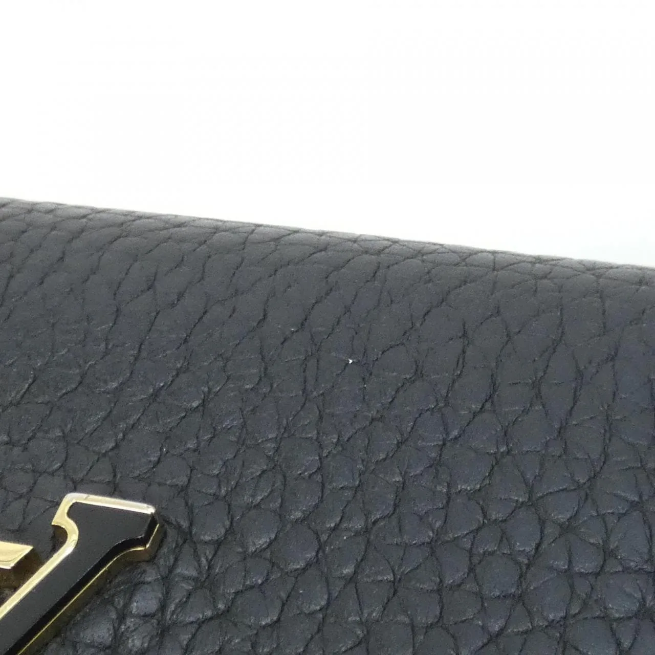 LOUIS VUITTON Capucines M12149 Wallet Black Rank A - Thumbnail 7