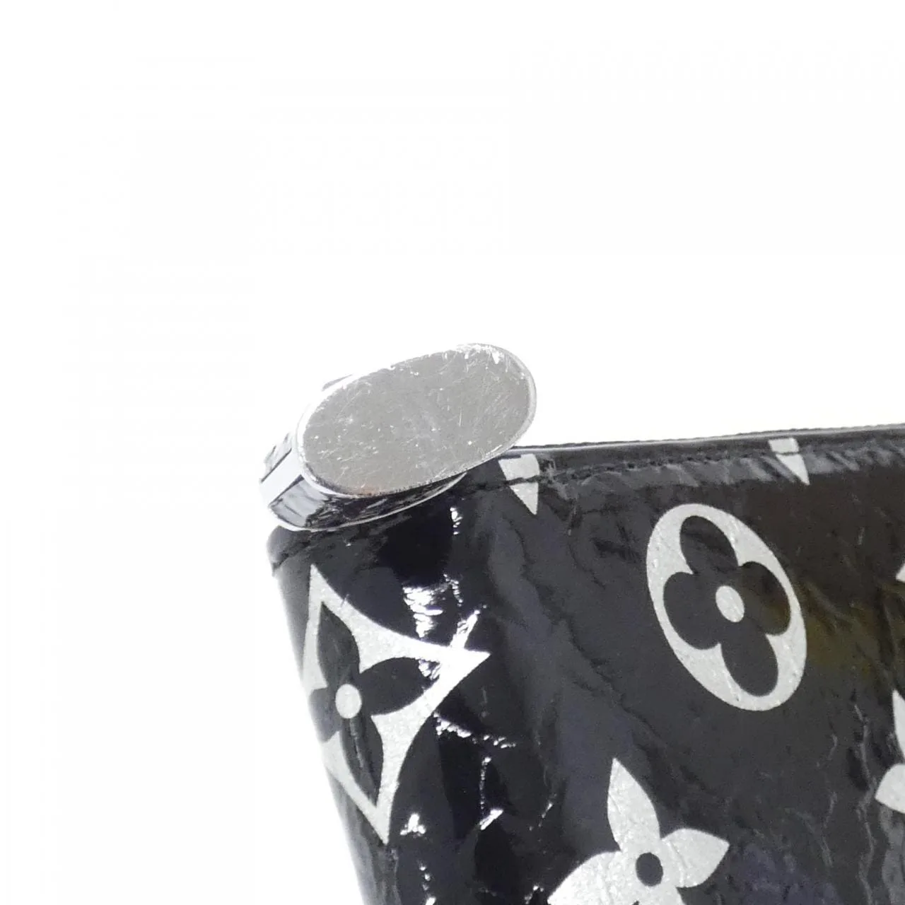 LOUIS VUITTON N96955 Wallet Leather 黑色 皮革 中古品A - 縮圖 3