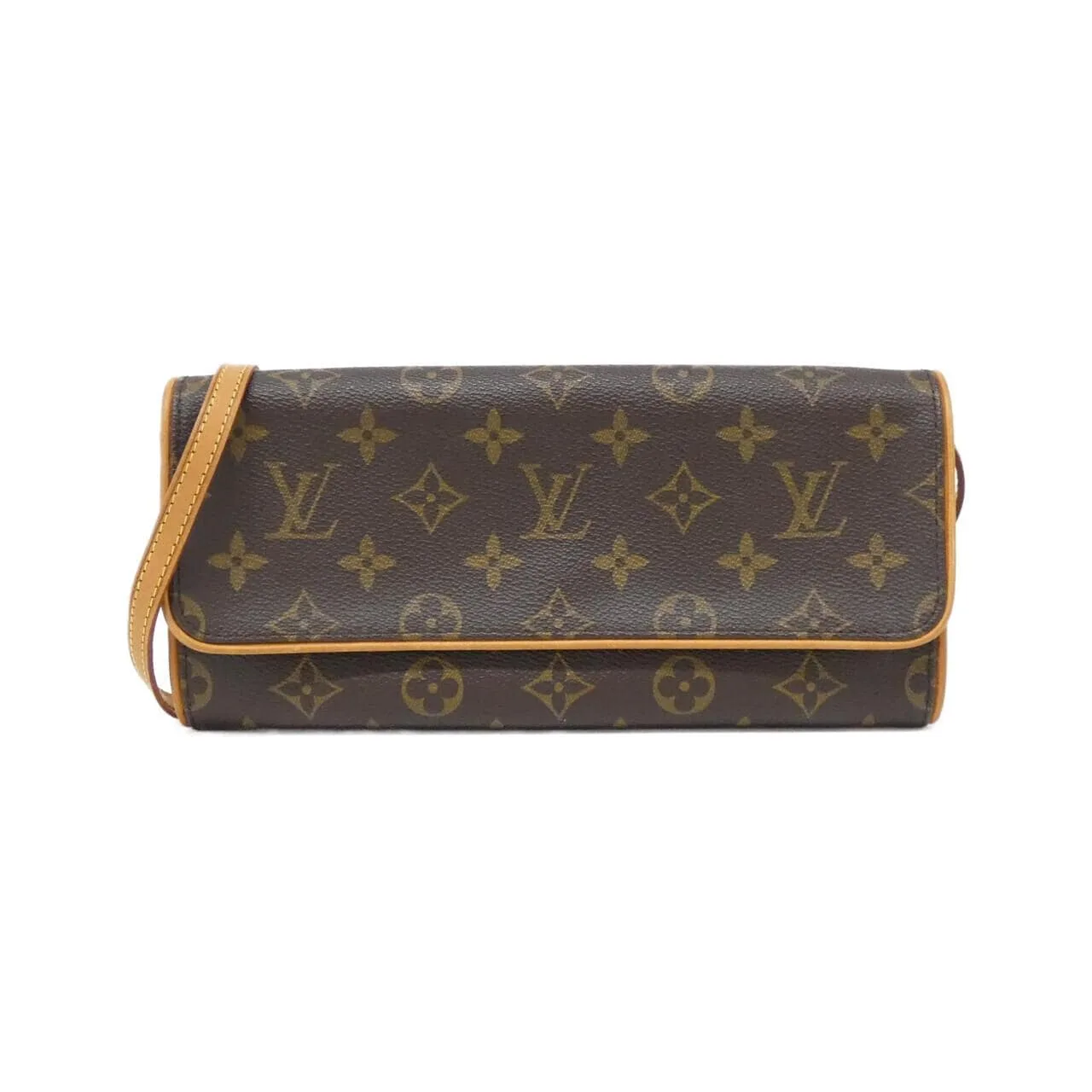 LOUIS VUITTON Pochette M51852 Shoulder Monogram Black