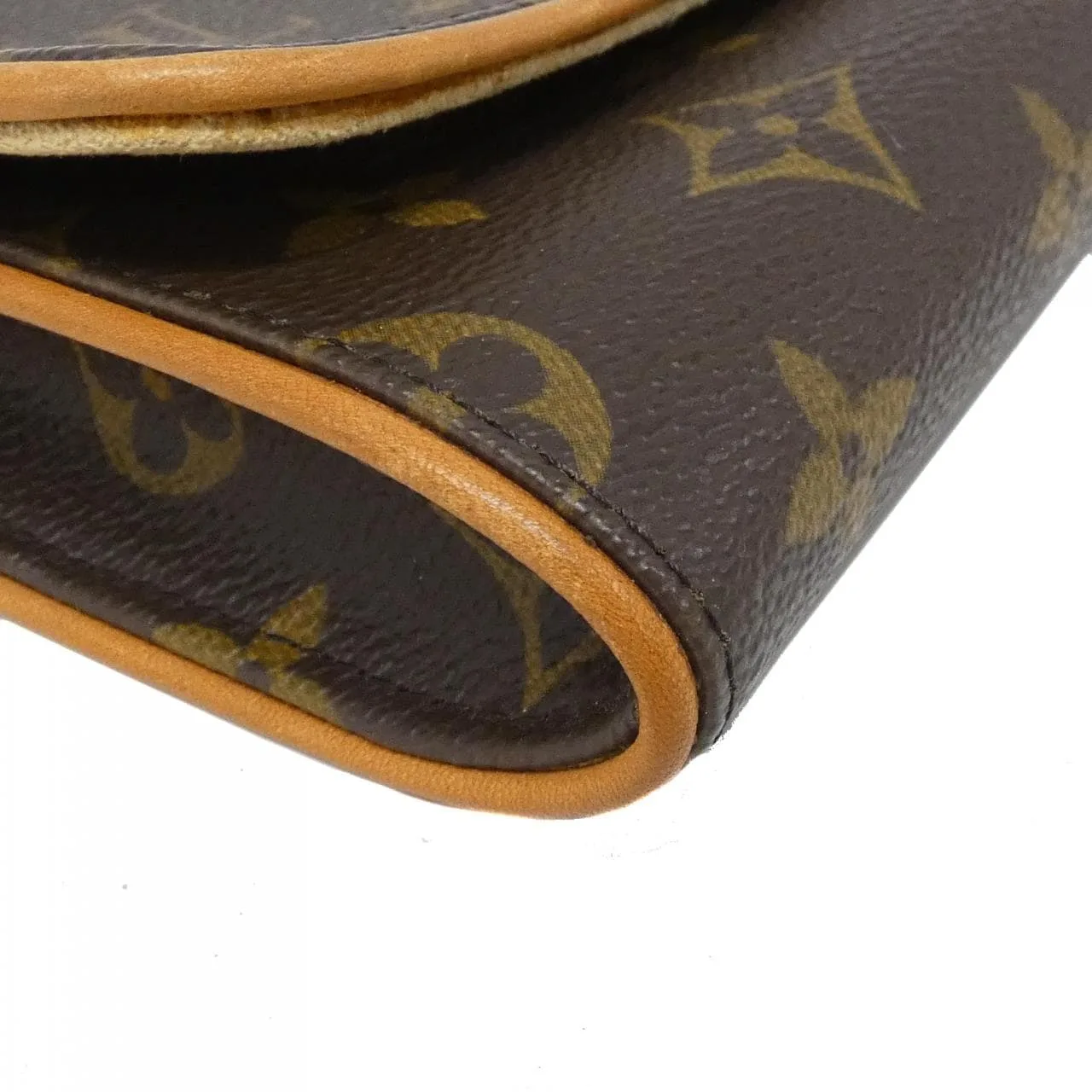 LOUIS VUITTON Pochette M51852 Shoulder Monogram 黑色 Monogram 中古品A - 縮圖 3