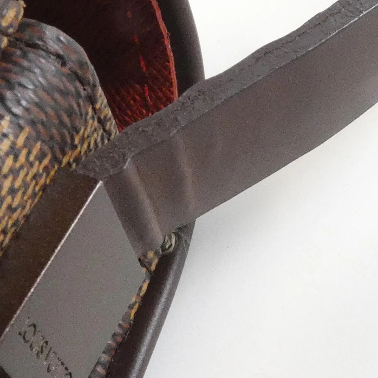 LOUIS VUITTON N51161 Shoulder Damier 黑色 Damier 中古品A - 縮圖 6