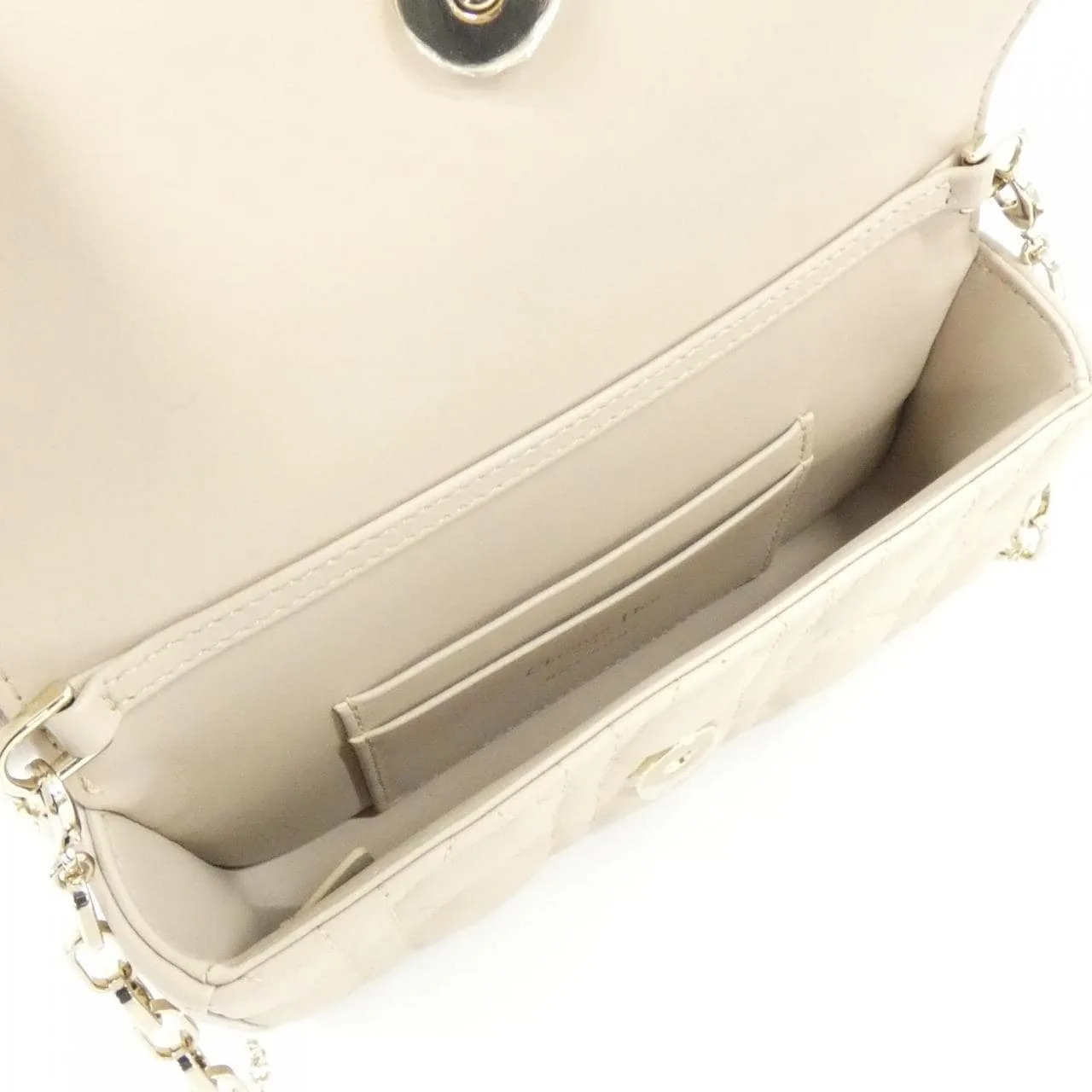 DIOR S0977ONMJ Wallet Lambskin 黑色 羊皮 中古品A - 縮圖 6