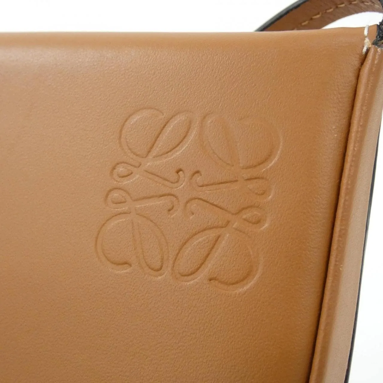 LOEWE 109 54 T14 Shoulder 黑色 中古品A - 縮圖 4