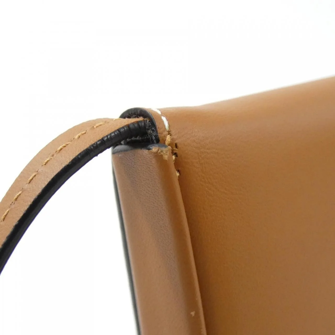 LOEWE 109 54 T14 Shoulder 黑色 中古品A - 縮圖 6