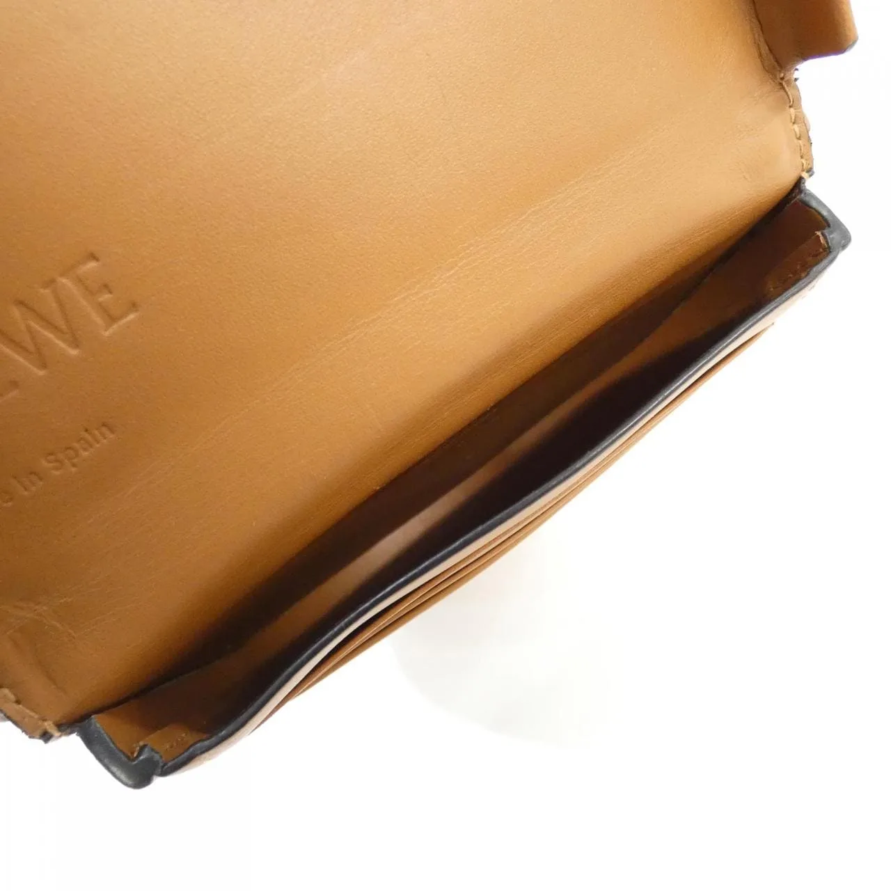 LOEWE 109 54 T14 Shoulder 黑色 中古品A - 縮圖 9