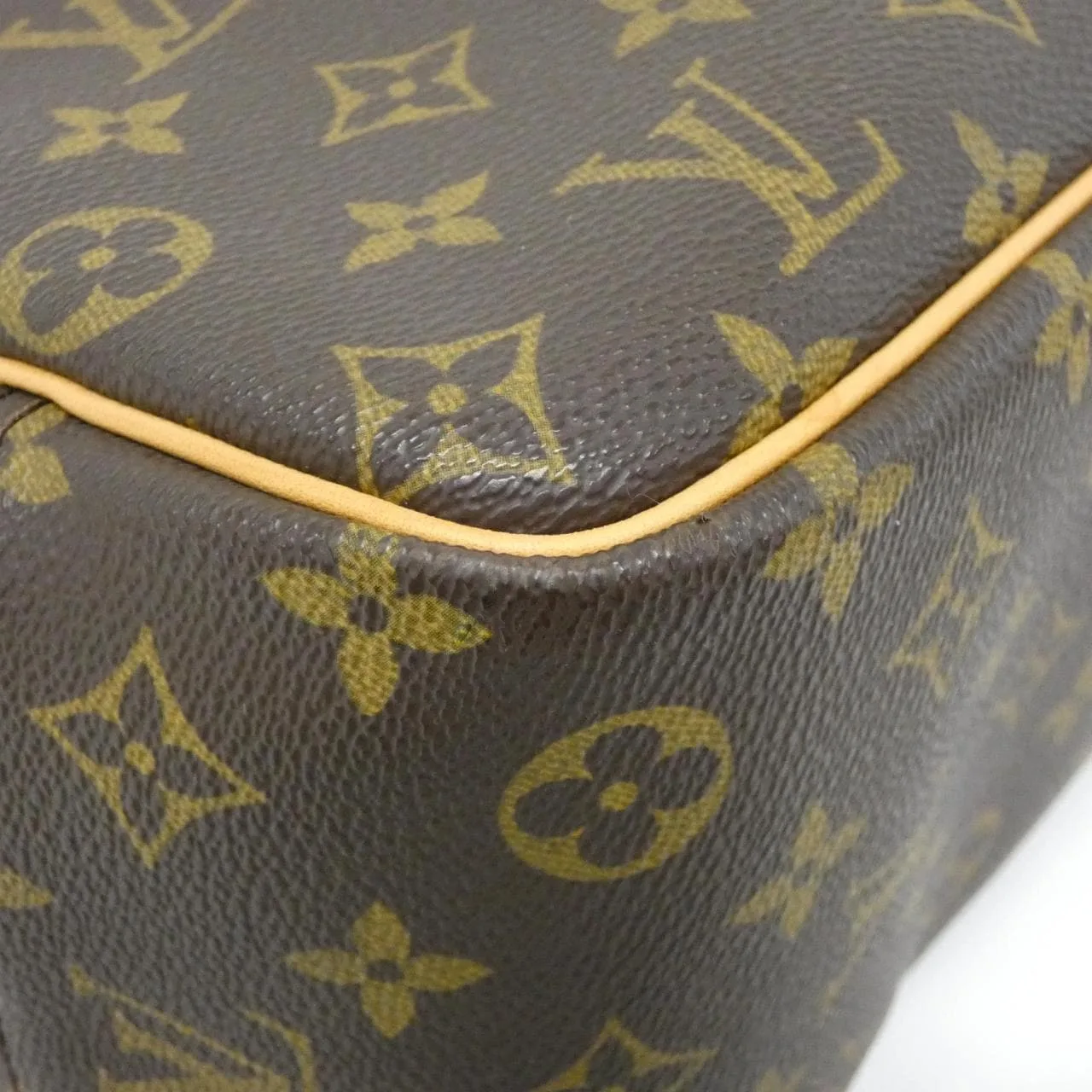 LOUIS VUITTON M47270 Handbag Monogram 黑色 Monogram 中古品A - 縮圖 3