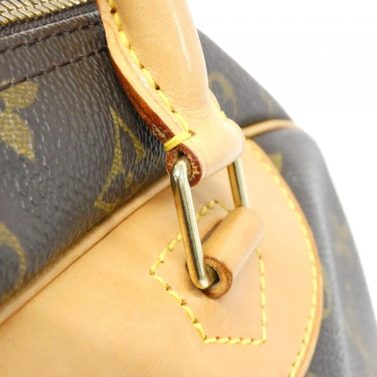 LOUIS VUITTON M47270 Handbag Monogram 黑色 Monogram 中古品A - 縮圖 7