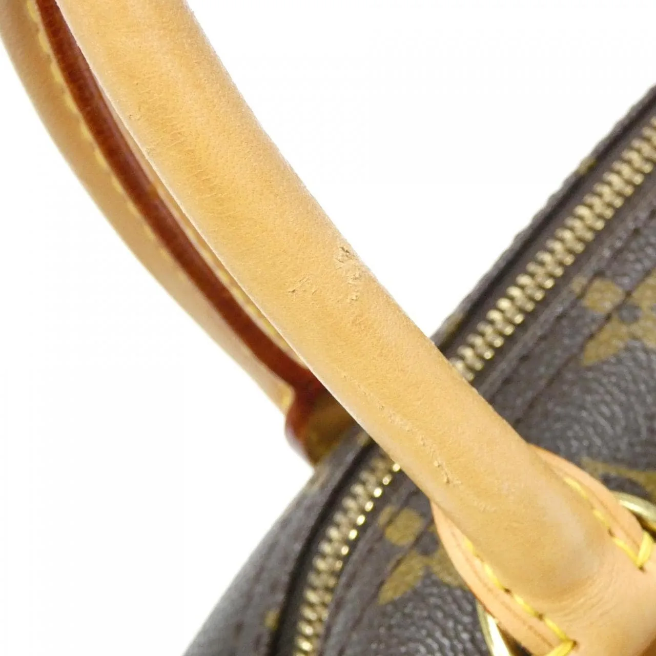 LOUIS VUITTON M47270 Handbag Monogram 黑色 Monogram 中古品A - 縮圖 8