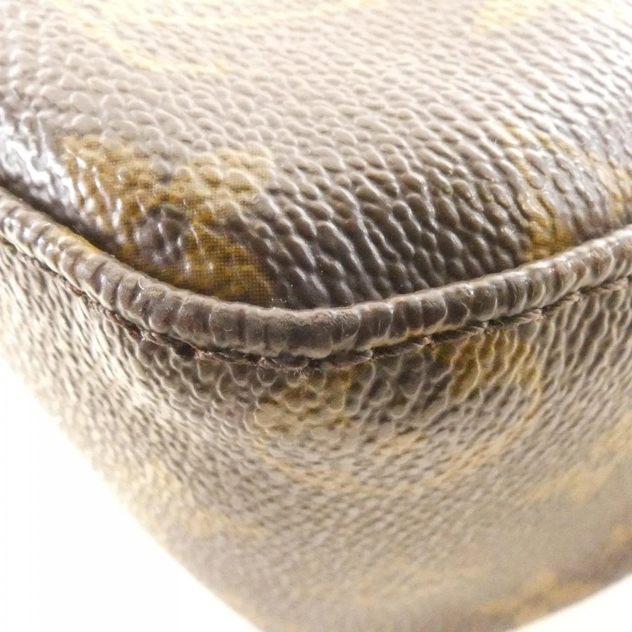 LOUIS VUITTON Looping M51146 Shoulder Monogram 黑色 Monogram 中古品B - 縮圖 2