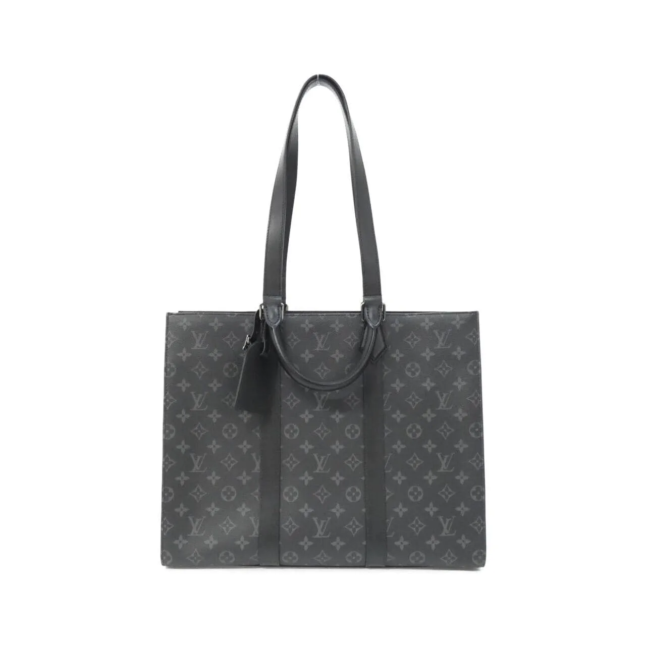 LOUIS VUITTON Eclipse M47059 Handbag Monogram Black