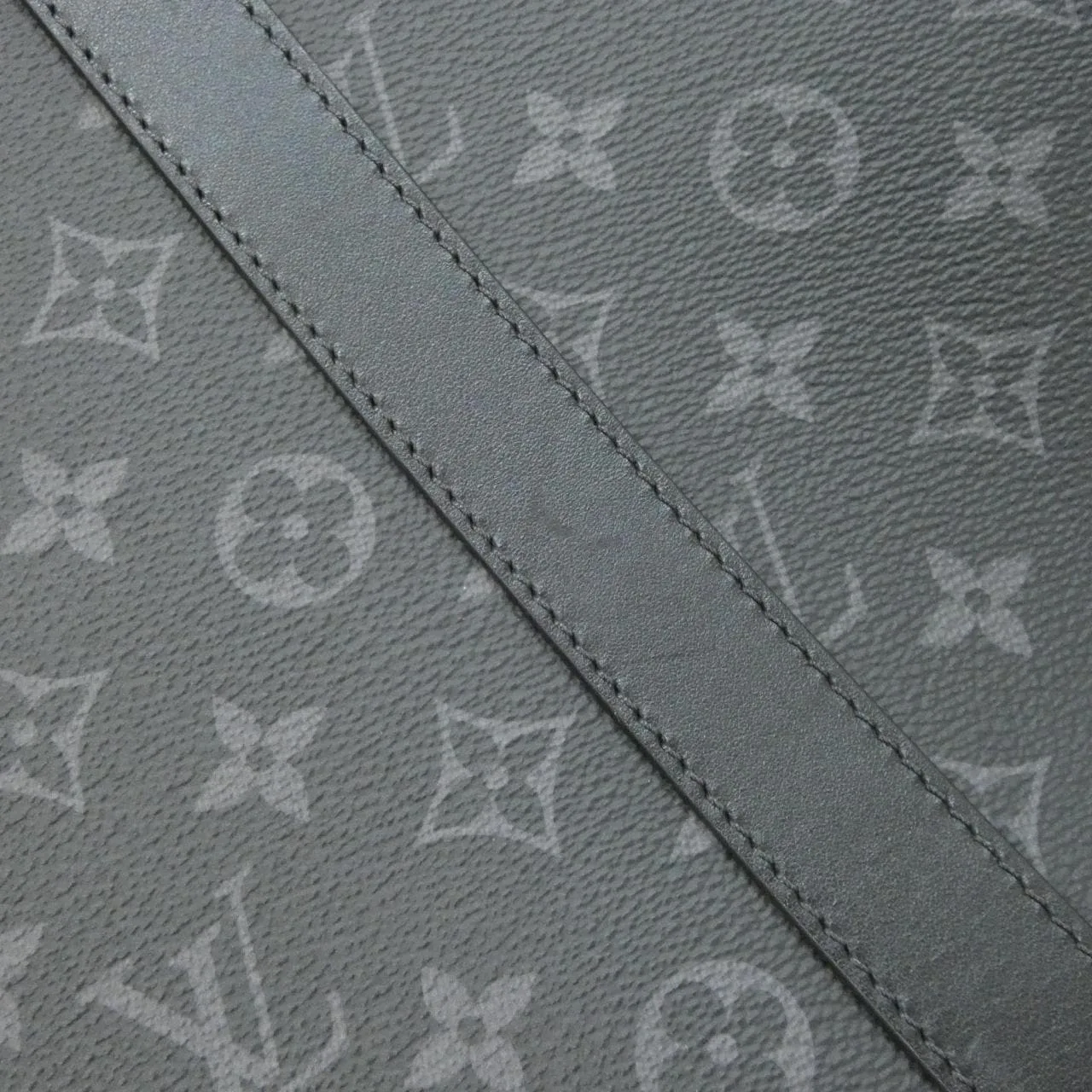 LOUIS VUITTON Eclipse M47059 Handbag Monogram 黑色 Monogram 中古品A - 縮圖 4