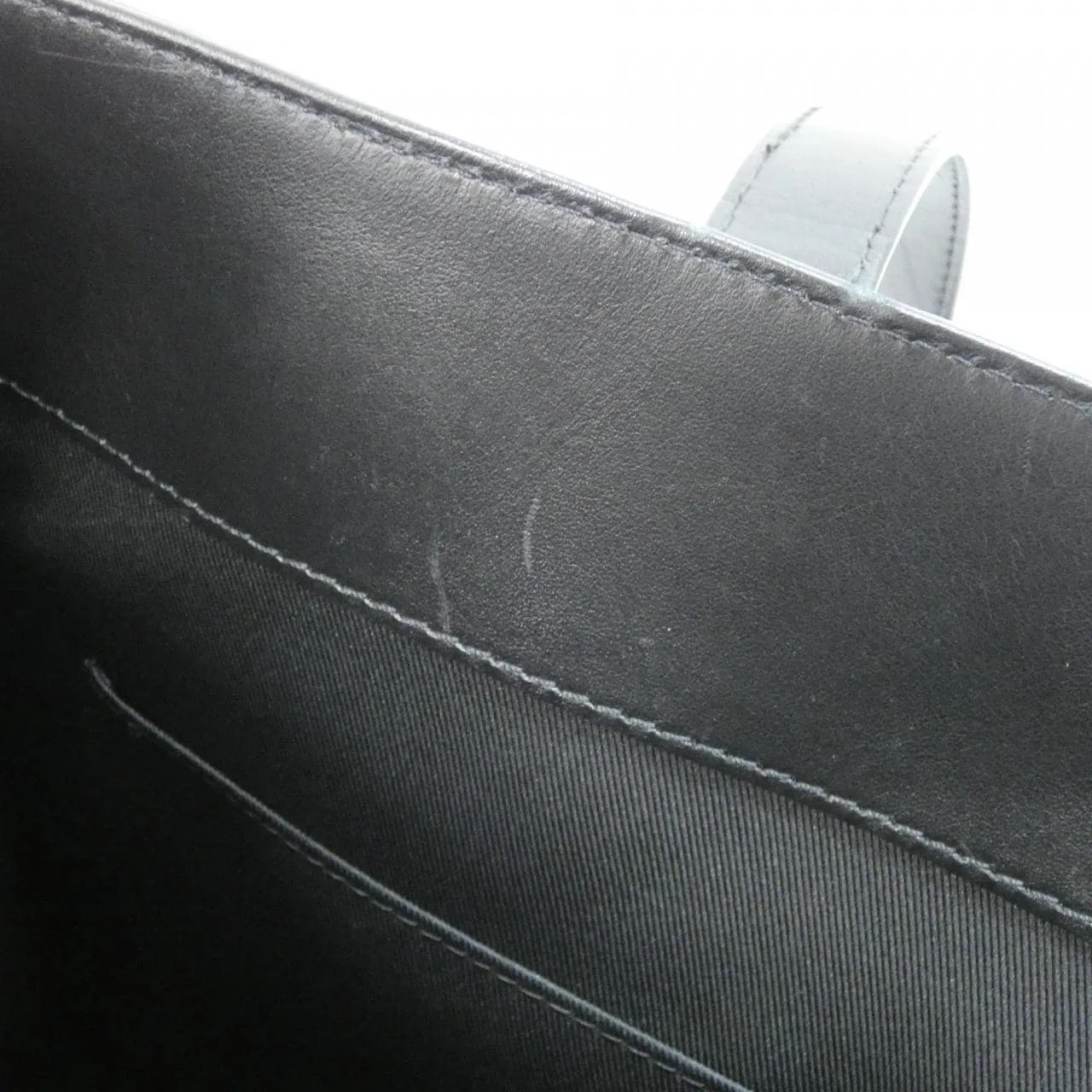 LOUIS VUITTON Eclipse M47059 Handbag Monogram 黑色 Monogram 中古品A - 縮圖 9