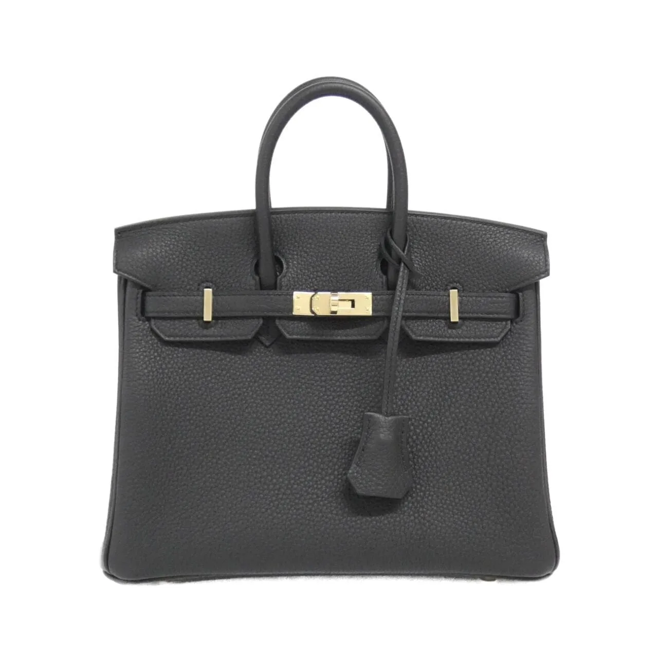 HERMES Birkin 057208CP Handbag Togo Black