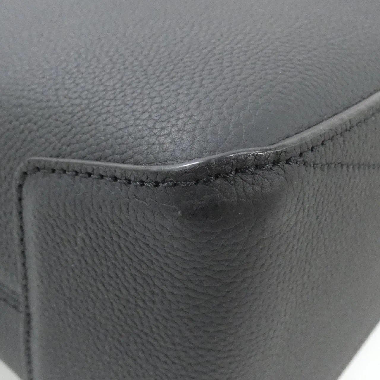 LOUIS VUITTON M22481 Tote Lambskin 黑色 羊皮 中古品A - 縮圖 3