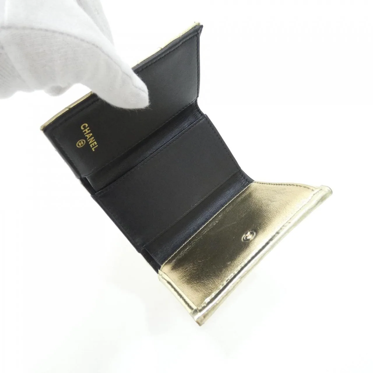 CHANEL Timeless Classic AP0230 Wallet Gold Rank A - Thumbnail 7