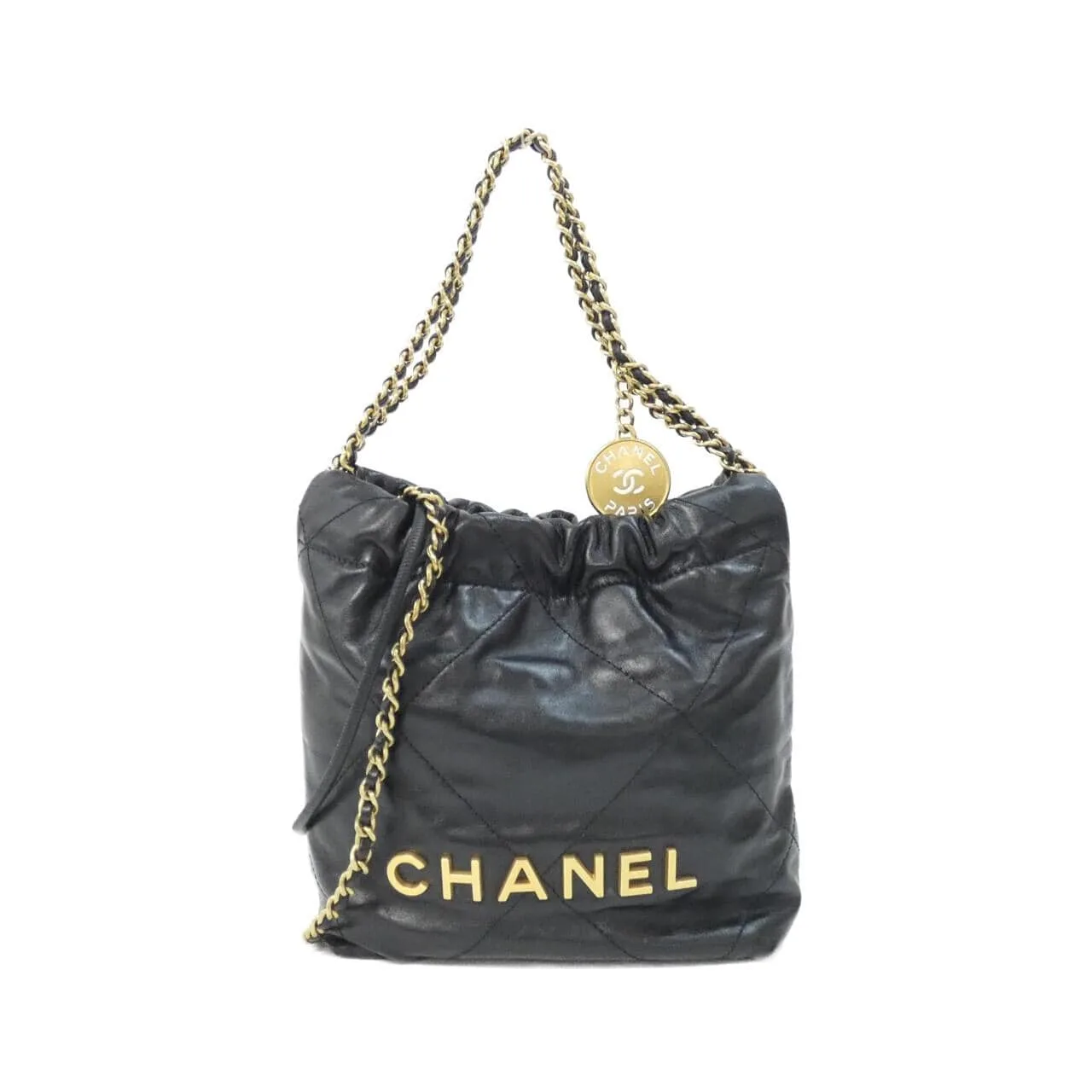 CHANEL Chanel 22 AS3980 Handbag Black