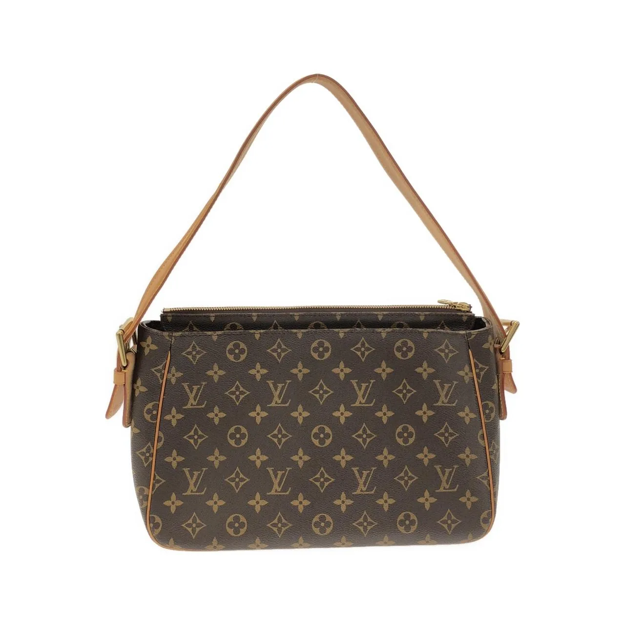 LOUIS VUITTON Viva Cité M51163 Shoulder Monogram 黑色 Monogram 中古品A - 縮圖 2