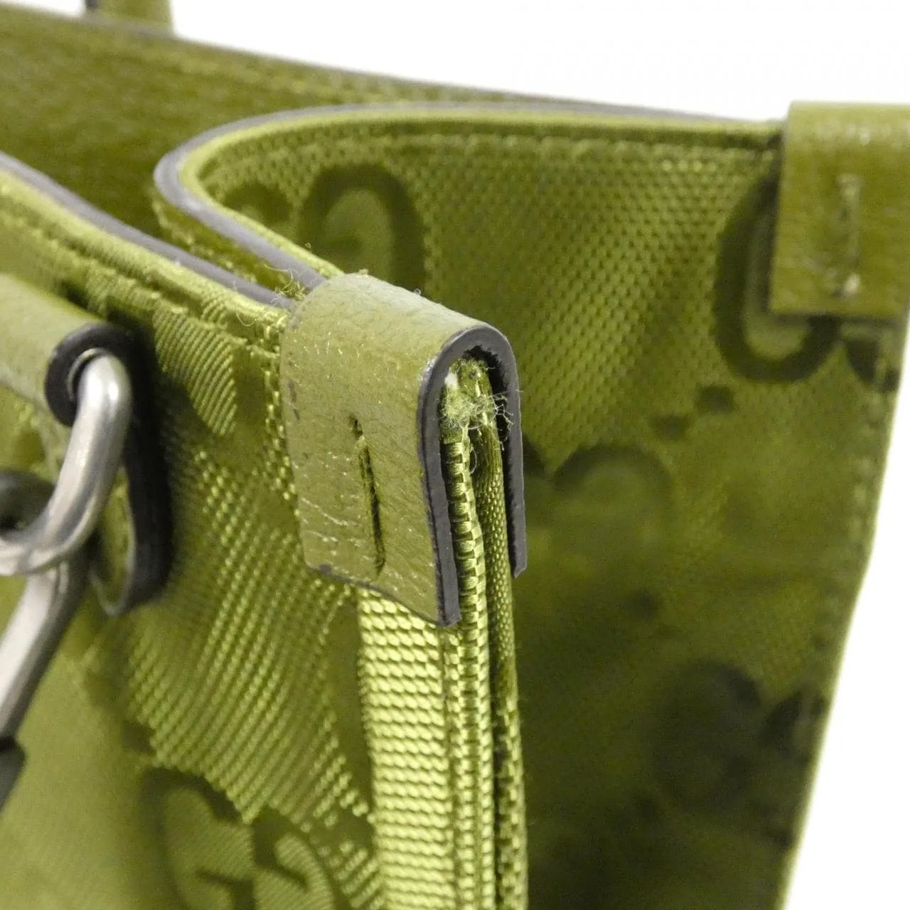 GUCCI 696043 UKDXJ 手提包 尼龍 黑色 尼龍 中古品A - 縮圖 5