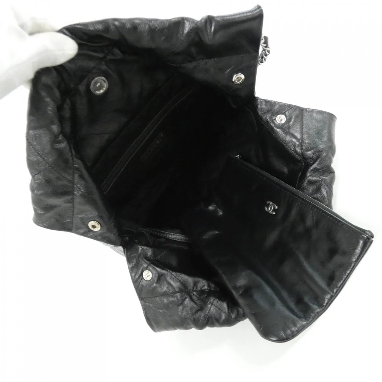 CHANEL Chanel 22 AS3260 Shoulder 黑色 中古品A - 縮圖 7