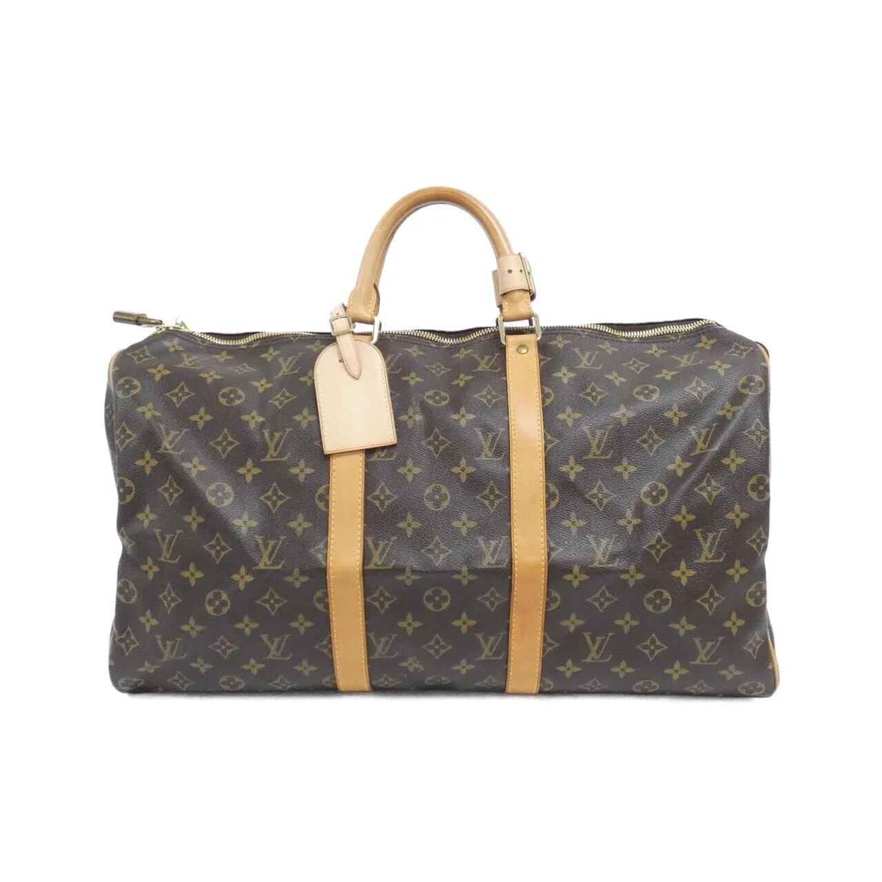 LOUIS VUITTON Keepall M41426 Boston Monogram Black