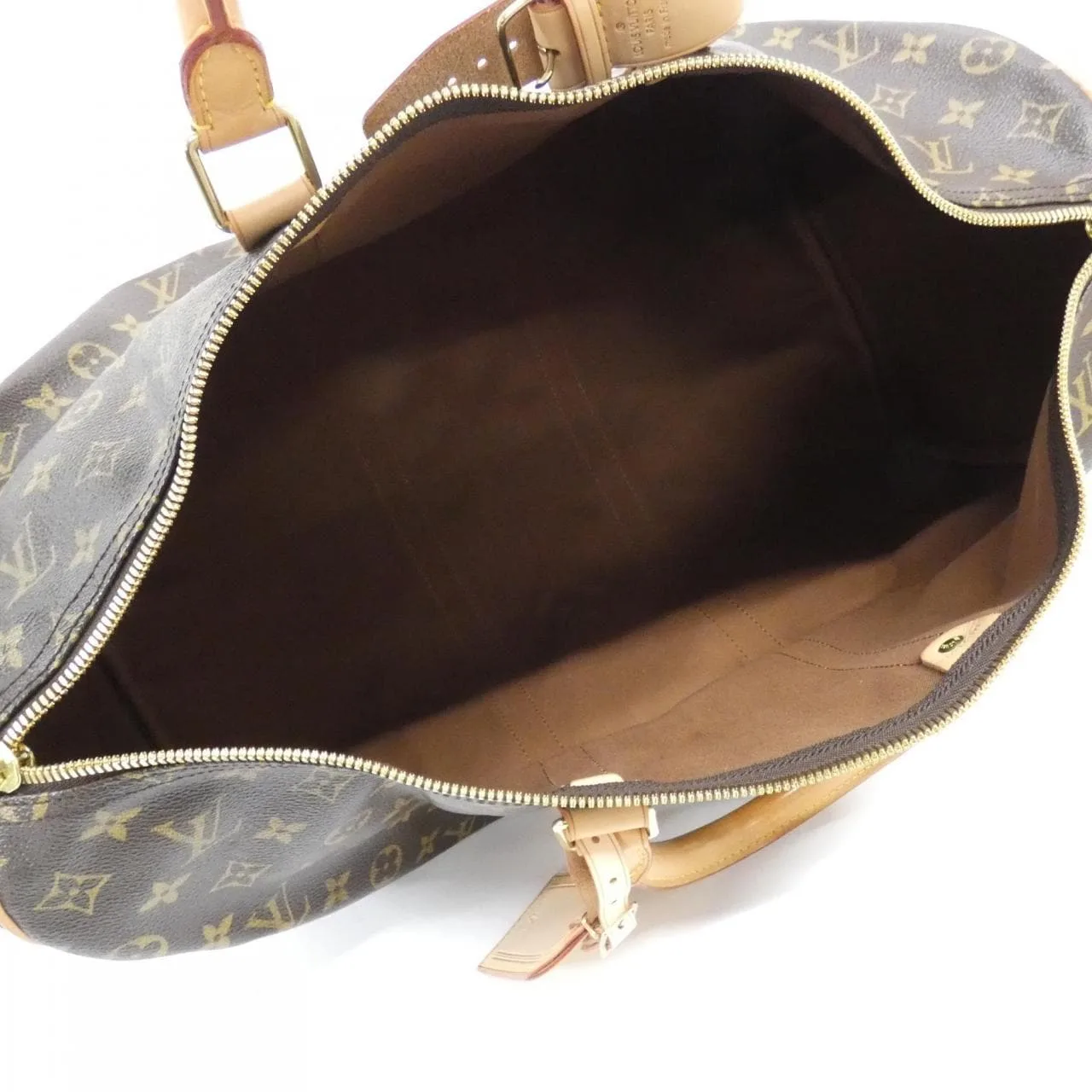 LOUIS VUITTON Keepall M41426 Boston Monogram 黑色 Monogram 中古品A - 縮圖 10