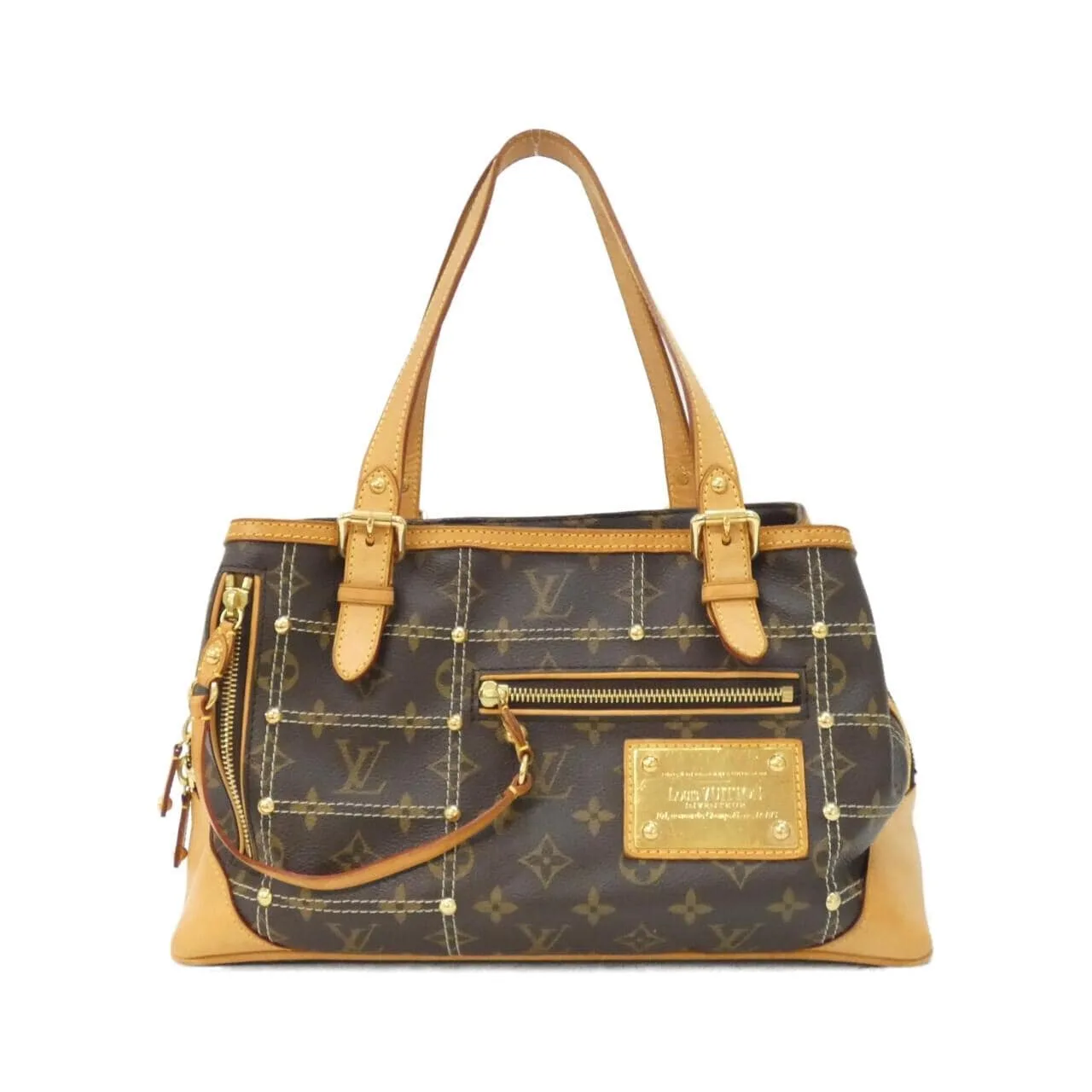 LOUIS VUITTON M40140 Handbag Monogram Black