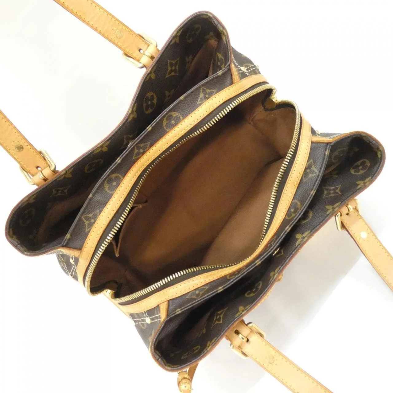 LOUIS VUITTON M40140 Handbag Monogram 黑色 Monogram 中古品A - 縮圖 10