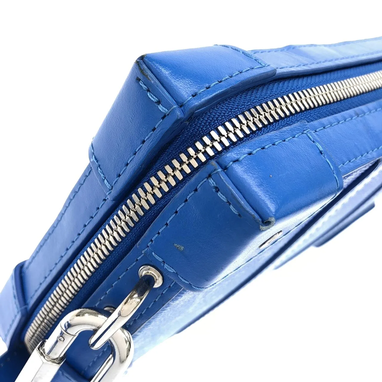 LOUIS VUITTON Soft Trunk M45432 Shoulder Monogram 藍色 Monogram 中古品B - 縮圖 5