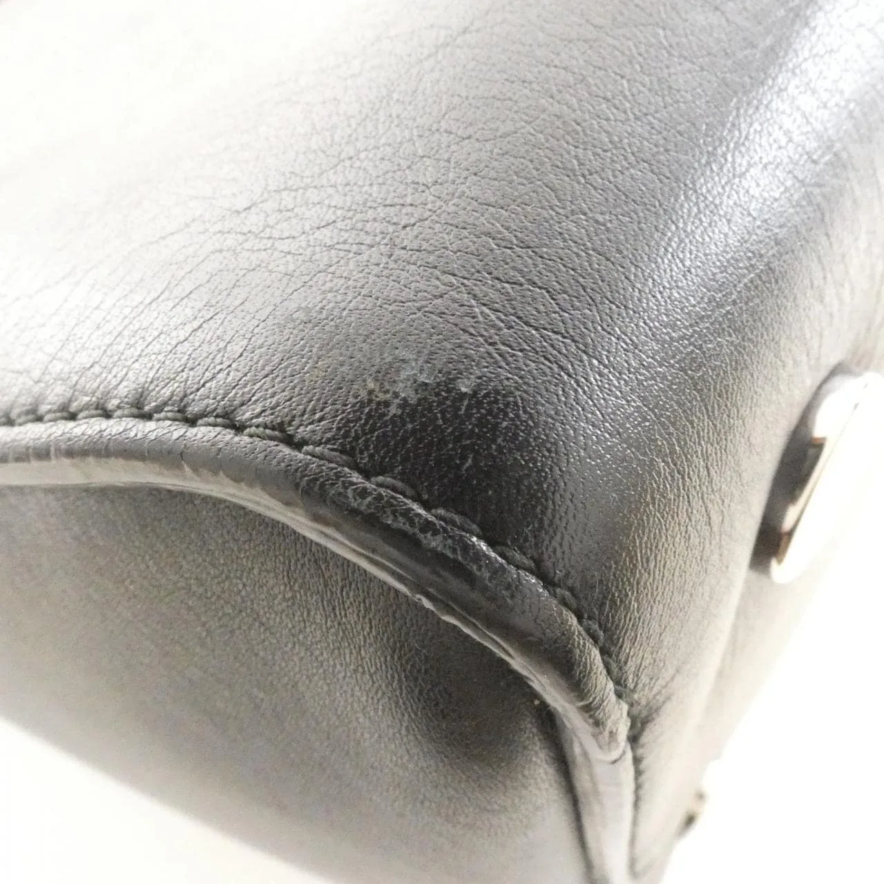 DIOR M0832PVCV Handbag 黑色 中古品B - 縮圖 2