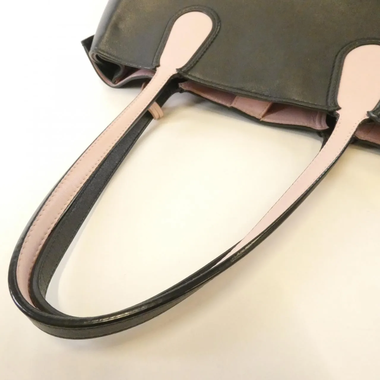 DIOR M0832PVCV Handbag 黑色 中古品B - 縮圖 5