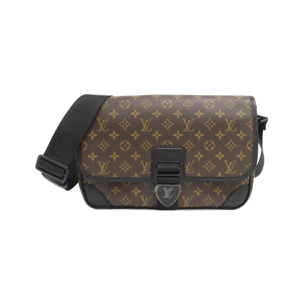 LOUIS VUITTON M46328 Shoulder Monogram Black