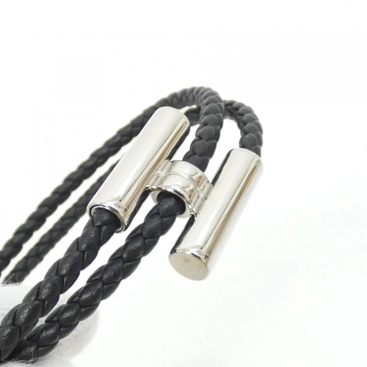 HERMES 068406FP Accessories Swift Black Swift Leather Rank A - Thumbnail 3