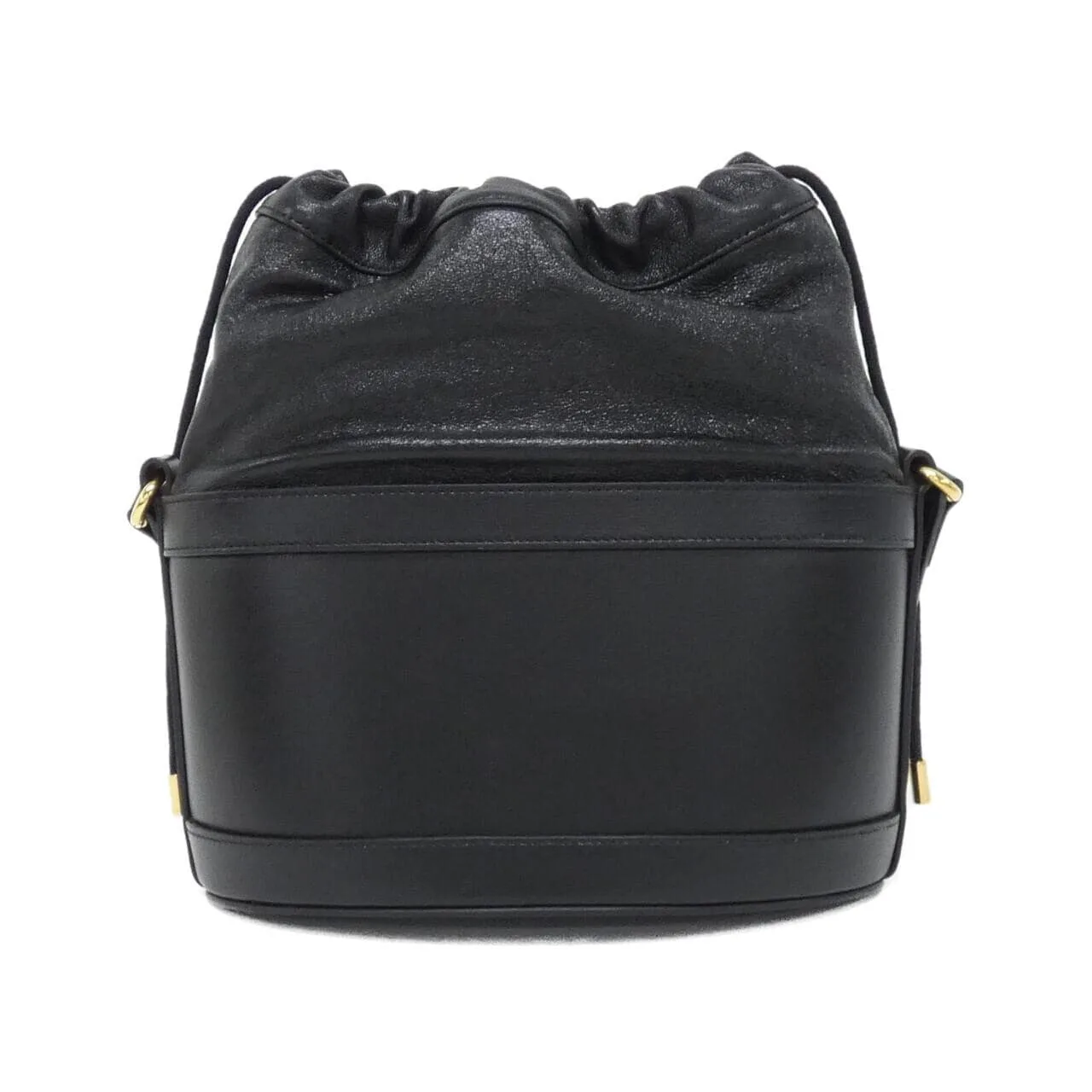 GUCCI Horsebit 1955 602118 1DBLG Shoulder Leather 黑色 皮革 中古品A - 縮圖 2