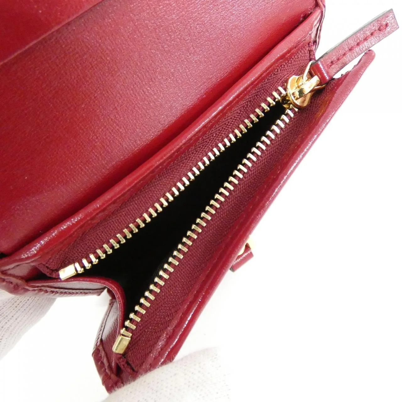 GUCCI 645536 14J0G Wallet Leather 皮革 未使用品 - 縮圖 5