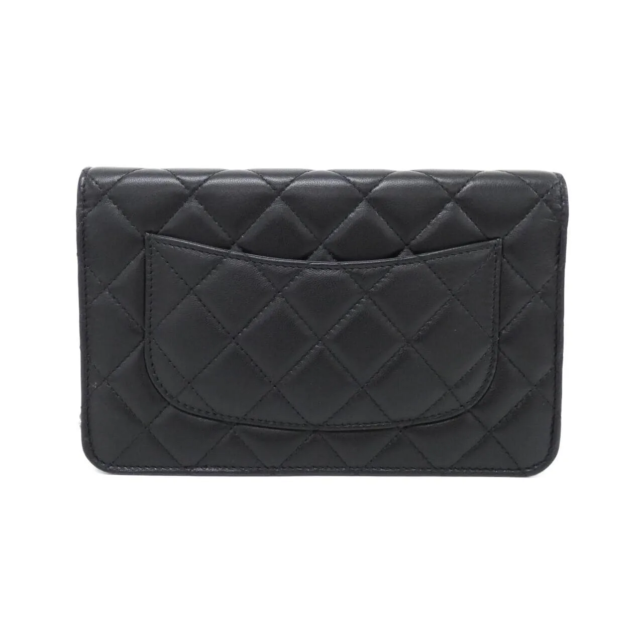 CHANEL Timeless Classic AP0250 Wallet Lambskin 黑色 羊皮 中古品A - 縮圖 2