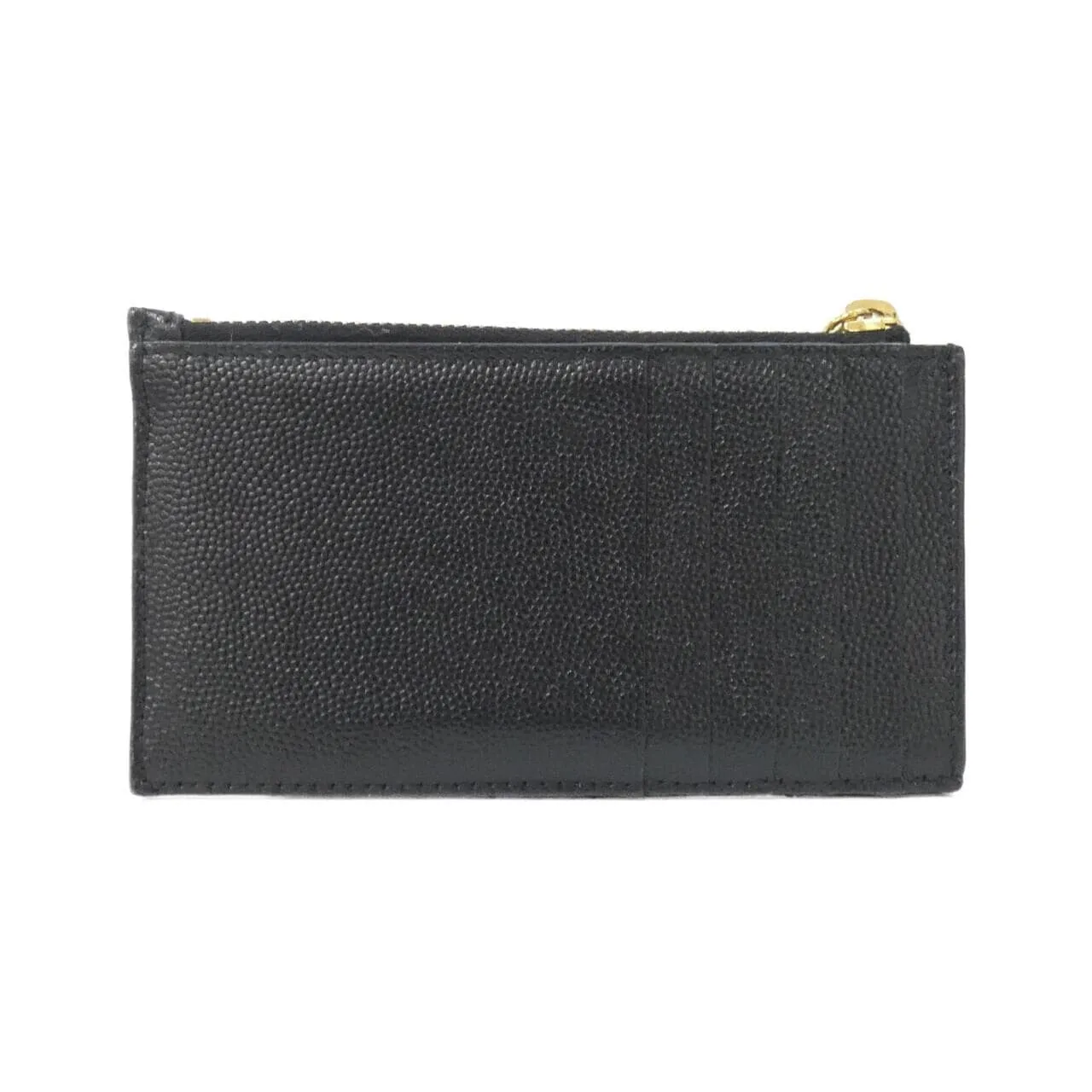 SAINT LAURENT 607915 BOW01 Coin Case 黑色 中古品A - 縮圖 2